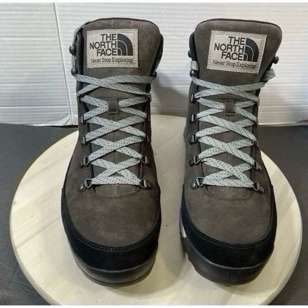 The North Face Men's 12 Back to Berkeley IV Leather WP Hiking Boots NEW! - Picture 2 of 8